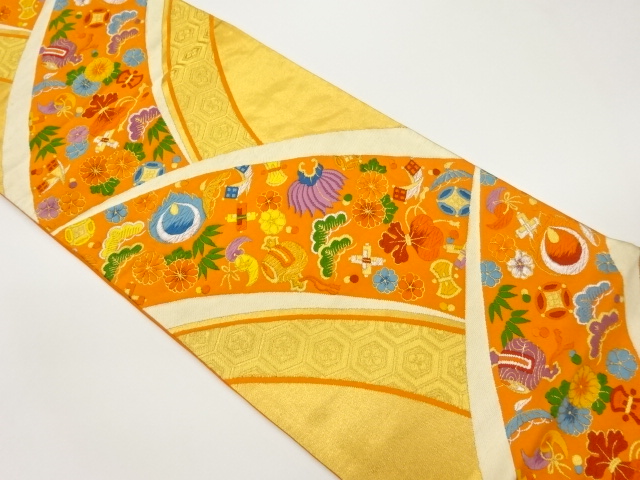 JAPANESE FUKURO OBI / WOVEN SHOCHIKUBAI